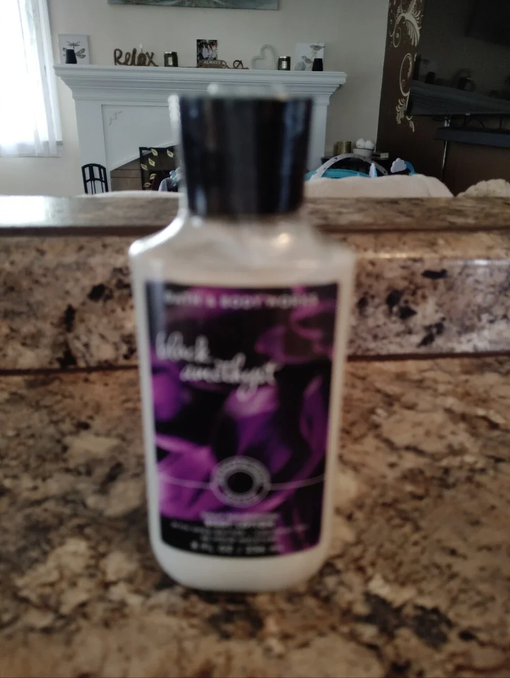 Bath & Body Works Black Amethyst Body Lotion - Purple & Black.New